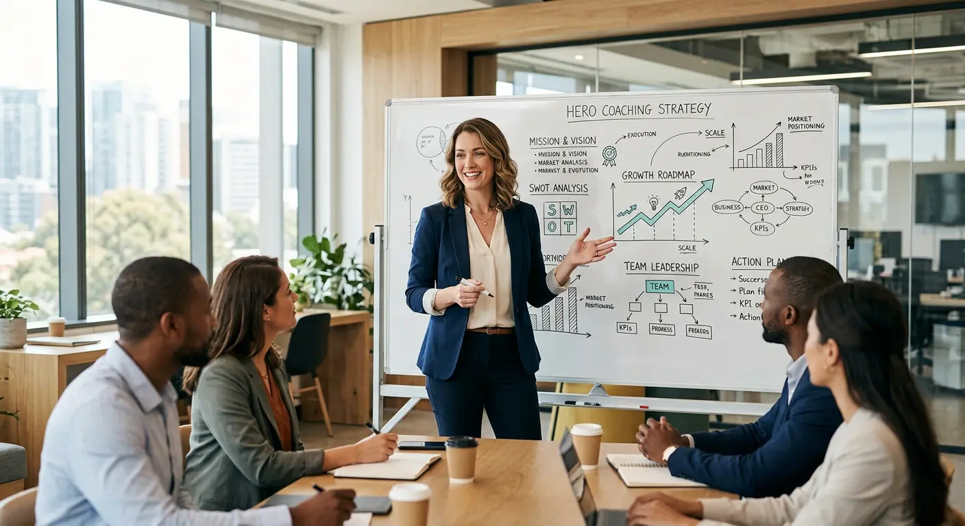 Professional coaching session